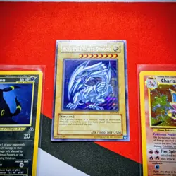 Blue-Eyes White Dragon Dark Duel Stories DDS-001 Yu-Gi-Oh Video Game - NEAR MINT - Image 2