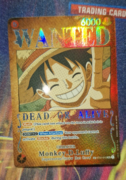 Monkey.D.Luffy (ST01-012) (Wanted) - Pillars of Strength (OP03) *LP/MP PLS READ* - Image 1