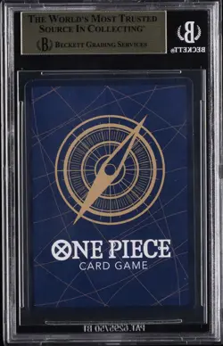 2025 ONE PIECE JAPANESE 2ND ANNIVERSARY SET ENG #ST13-015 MONKEY D LUFFY BGS 9.5 - Image 2