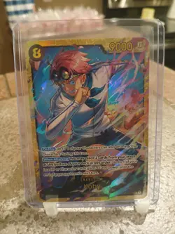 One Piece TCG Koby SEC OP11-119 English Fist Of Divine Speed Secret Rare - Image 1