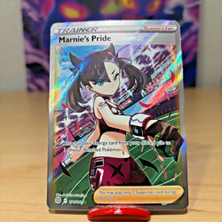 Marnie's Pride (Full Art) 171/172 SWSH09: Brilliant Stars - Pokemon Card - NM - Image 1
