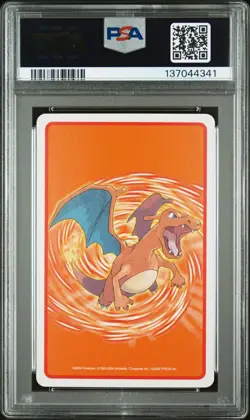 Pokemon FireRed Magikarp 7 of Hearts Playing Poker Card 2004 PSA 10 GEM MINT - Image 2