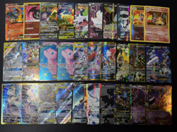 Lot of 150 Pokemon Cards Mega/EX/GX/Full Art/V/VMAX Modern Collection HP-DAMAGED - Image 2