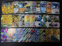 Lot of 150 Pokemon Cards Mega/EX/GX/Full Art/V/VMAX Modern Collection HP-DAMAGED - Image 3