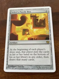 Teferi's Puzzle 316 Box 8th Edition Regular MTG TCG CARD - Image 1