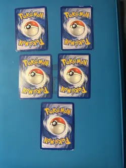 HP/MP/LP Vintage Pokemon Cards- LOT OF 5 #1 - Image 2