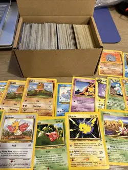 Random LOT of Pokemon Cards - 1 Pound 9.9 Ounces - Approximately 425 Cards! - Image 1
