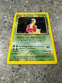 Pokemon TCG Cards Meganium 11/111 Neo Genesis Holo Rare EXC-NM - Image 5