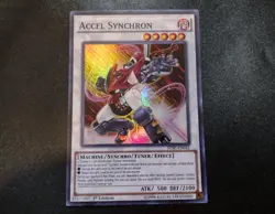Accel Synchron SDSE-EN042 Synchron Extreme 1st Edition Super Rare Yugioh Card NM - Image 1