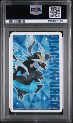 2012 POKEMON BLACK 2 PLAYING CARDS 4 OF DIAMONDS VULPIX PSA 10 - Image 2