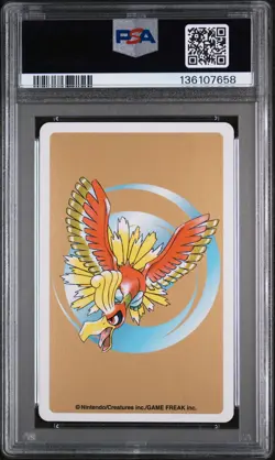 2000 POKEMON GOLD VERSION PLAYING CARDS 6 OF DIAMONDS #063 ABRA PSA 10 - Image 2
