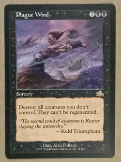 Plague Wind - Prophecy - Lightly Played close to NM | MTG - Image 1