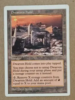 Dwarven Hold - 5th Edition - Lightly Played | MTG - Image 1