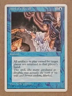 Hurkyl's Recall - 4th Edition - Lightly Played | MTG - Image 1