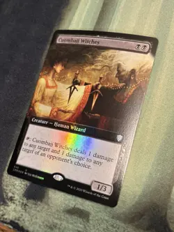 Cuombajj Witches Extended Art FOIL, Commander Legends - NM But Coiled - Image 1