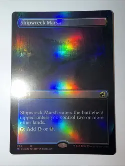 Shipwreck Marsh - FOIL - (Borderless) - NM - MTG - Innistrad: Midnight Hunt - Image 1