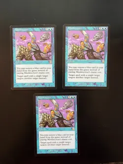MTG 3 x Misdirection - see picts for condition - Image 1