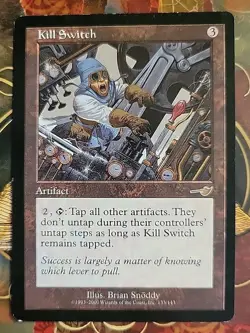 MTG Kill Switch x1 MP/LP ~Nemesis (Magic the Gathering)*Free Shipping* - Image 1