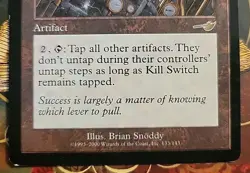 MTG Kill Switch x1 MP/LP ~Nemesis (Magic the Gathering)*Free Shipping* - Image 4