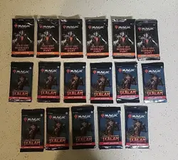 MTG - Draft Booster Pack Lot - Lost Caverns Of Ixalan & Innistrad MIdnight Hunt - Image 1