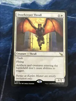 Doorkeeper Thrull Murders at Karlov Manor Regular NM-M Unplayed - Image 1