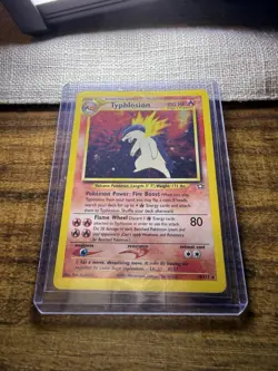 Typhlosion Neo Genesis 18/111 Holo Pokemon Card CGC - Image 1