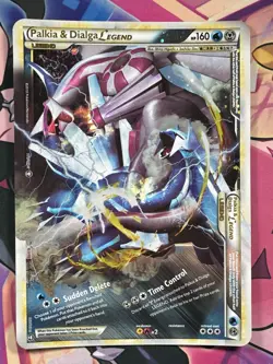 Pokemon - Palkia and Dialga Legend Oversize Jumbo - 102/102 Holo Rare - NM - Image 1