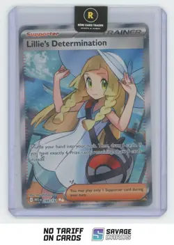 2025 Pokemon Mega Evolution Lillie's Determination #169/132 Ultra Rare - Image 1