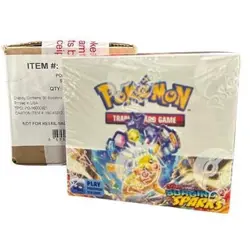 Pokemon Scarlet & Violet Surging Sparks Booster 6 Box Case #YHA - Image 1