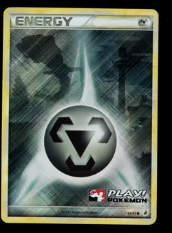 2011 POKEMON CALL OF LEGENDS STEELIX METAL ENERGY 95/95 PLAY! STAMPED HOLO NM A - Image 1