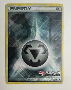 2011 POKEMON CALL OF LEGENDS STEELIX METAL ENERGY 95/95 PLAY! STAMPED HOLO NM A - Image 3