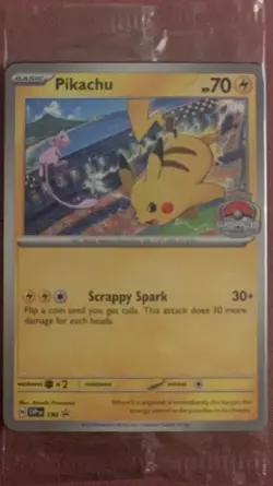 🔥 Pokemon TCG Pikachu 🔥 SVP190 World Championships 2024 Promo Sealed English - Image 1