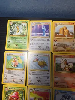 Pokemon Base 2 Partially Complete Non-Holo Set NM Rare Uncommon Common 1999-2000 - Image 2