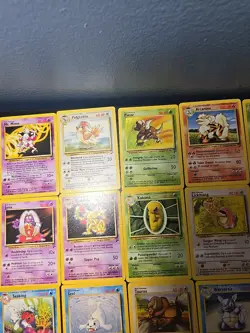 Pokemon Base 2 Partially Complete Non-Holo Set NM Rare Uncommon Common 1999-2000 - Image 5