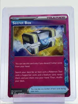 SECRET BOX 2024 POKEMON TWILIGHT MASQUERADE ACE SPEC RARE 163/167 Q4094 - Image 1