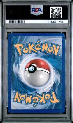 2002 POKEMON EXPEDITION #96 CATERPIE-REVERSE FOIL PSA 8 - Image 2