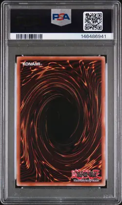 2025 YU-GI-OH! NIKE COLLABORATION PROMO #EN002 RED-EYES BLACK DRAGON PSA 10 - Image 2
