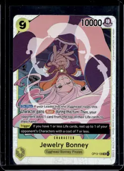 2024 One Piece Jewelry Bonney Alternate Art #OP13-106 - Image 1