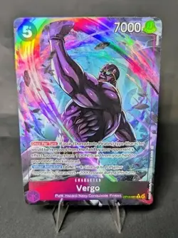 One Piece: Vergo (Alternate Art) Rare OP14-061 The Azure Sea's Seven English NM - Image 1