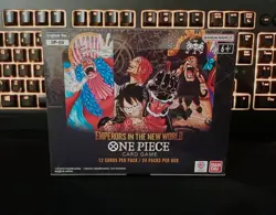 One Piece TCG: OP-09 - Emperors In The New World Booster Box - NEW SEALED Eng! - Image 1