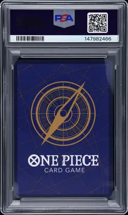 2025 ONE PIECE JPN PROMOS SERIALIZED LOTTERY PRIZE #106 NAMI 1091/1200 PSA 9 - Image 2