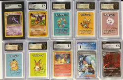 87 Card Pokemon Graded Lot Charizard , Blastoise , Mew Metal , Gengar , Umbreon - Image 4