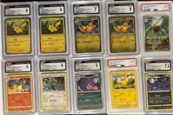 87 Card Pokemon Graded Lot Charizard , Blastoise , Mew Metal , Gengar , Umbreon - Image 5