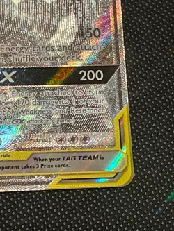 Pokemon Pikachu & Zekrom GX SM168 lp-mp + Tag Team Promo Card Full Art Card - Image 4