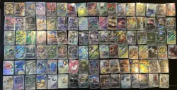 Pokemon Card Game Japanese Lot Set 100 CARD Art Rare Ar Chr Different Types BULK - Image 1