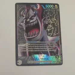 One Piece Card - Gecko Moria OP6-080) English Parallel Leader Alternate Art - Image 1