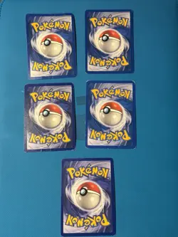 HP/MP/LP Vintage Pokemon Cards- LOT OF 5 #2 - Image 2
