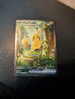 Pokemon Pikachu EX Holo 276/217 Basic Card 200 HP 120 Attack English TCG - Image 1