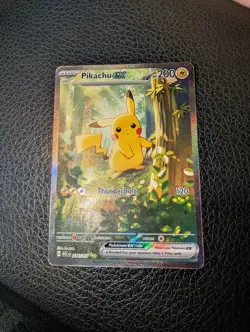Pokemon Pikachu EX Holo 276/217 Basic Card 200 HP 120 Attack English TCG - Image 3