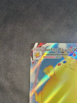 Surfing Pikachu VMAX 009/025 NM Celebrations Ultra Rare Holo Pokemon TCG Card - Image 3